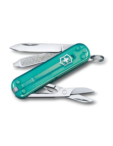 Victorinox  NAVAJA CLASSIC SD TRANSPARENT COLORS, SURF TROPICAL (06223.T24G)