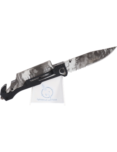 Navaja K25 pedernal / linterna. Hoja: 9.5 18490-A