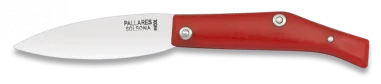 PALLARES SOLSONA Navaja COMUN Nº 00 INOX COLOR ROJO