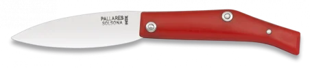 PALLARES SOLSONA Navaja COMUN Nº 00 INOX COLOR ROJO
