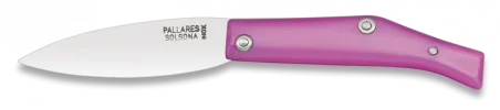 PALLARES SOLSONA Navaja COMUN Nº 00 INOX COLOR FUCSIA