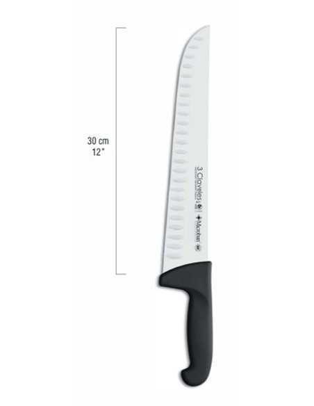 Cuchillo Carnicero Alveolado PROFLEX 30 cm 3 Claveles 08077