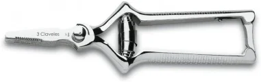 Masticador 7" Cromado 3 Claveles
