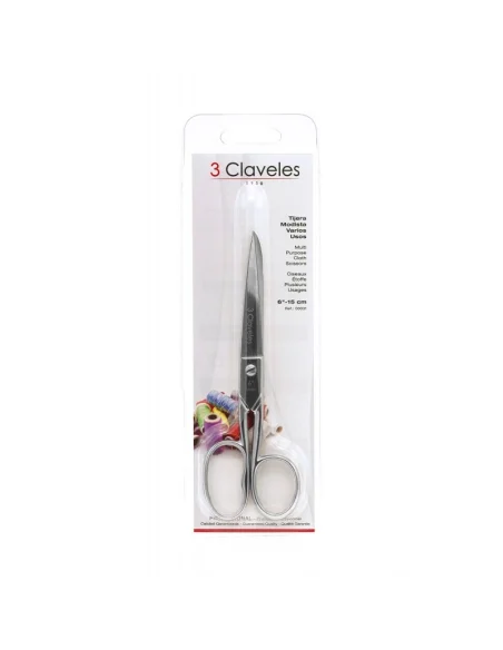 Tijera Modista Catalana 3 Claveles 6"