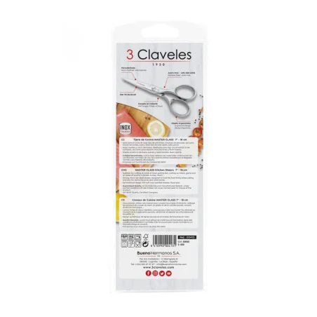 Tijera Cocina MASTER 3 Claveles