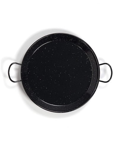 Paellera Tradicional Acero Vitrificado