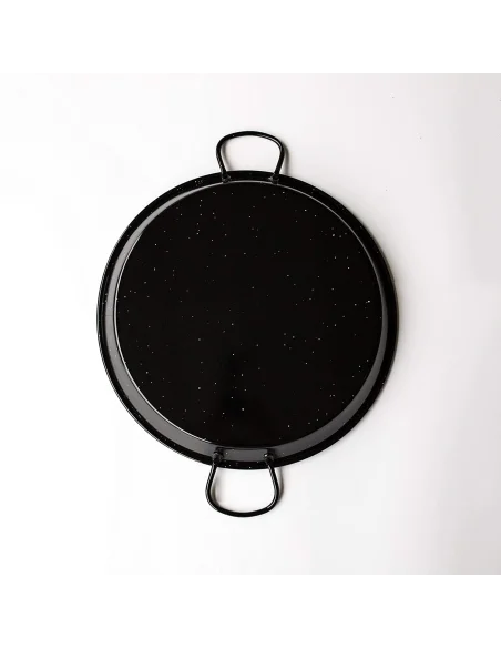 Paellera Tradicional Acero Vitrificado