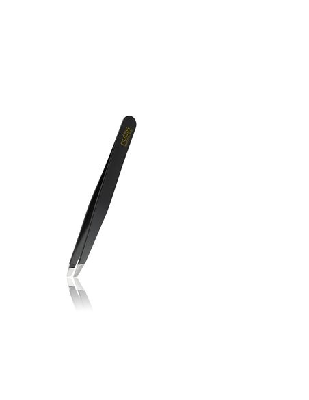 Pinza profesional sesgada negra RUBIS 1K104