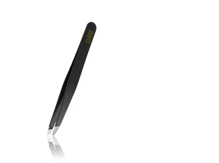Pinza profesional sesgada negra RUBIS 1K104