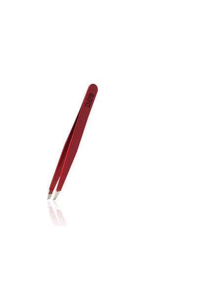 Pinza profesional sesgada, roja RUBIS 1K106