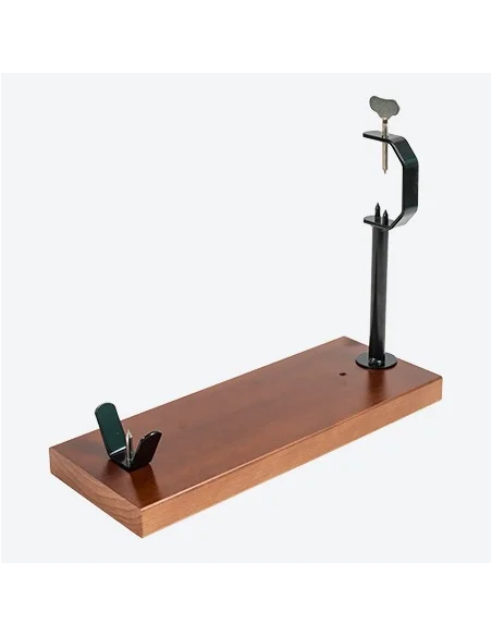 Jamonero Jaén madera quemada lacado natural Buarfe 3025
