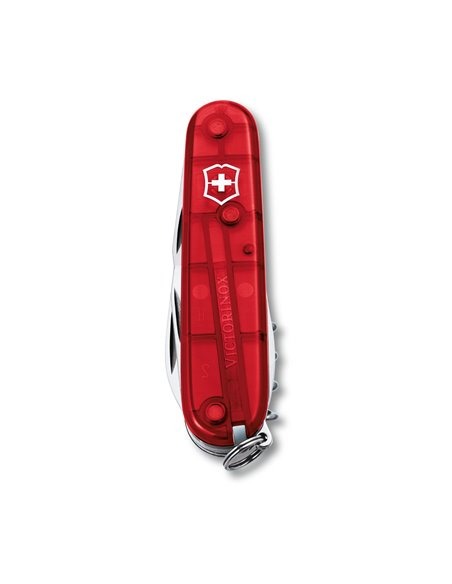 Navaja Suiza Victorinox Spartan, 12 funciones 1.3603.T Rojo Traslucido