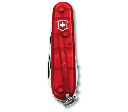 Navaja Suiza Victorinox Spartan, 12 funciones 1.3603.T Rojo Traslucido