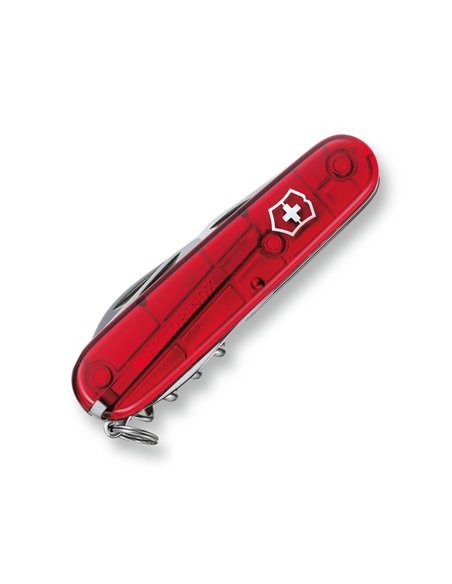 Navaja Suiza Victorinox Spartan, 12 funciones 1.3603.T Rojo Traslucido