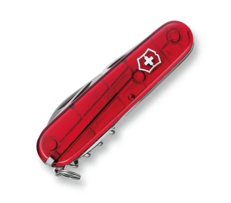 Navaja Suiza Victorinox Spartan, 12 funciones 1.3603.T Rojo Traslucido