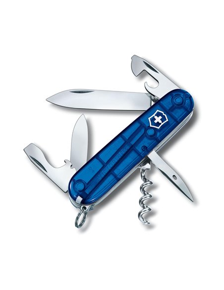Navaja Suiza Victorinox Spartan, 12 funciones 1.3603.T2 Azul Traslucido