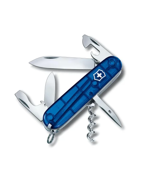 Navaja Suiza Victorinox Spartan, 12 funciones 1.3603.T2 Azul Traslucido