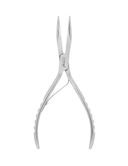 Alicate para espinas inox punta curva+roma Triangle 50 489 16 02