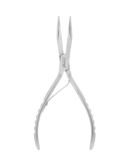 Alicate para espinas inox punta curva+roma Triangle 50 489 16 02