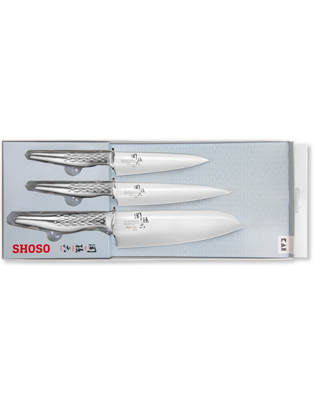 KAI Set Shoso pelador/office/santoku (51S-310)