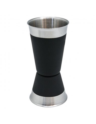 Vasito medidor negro 50/25 ml Vin Bouquet FIK 005