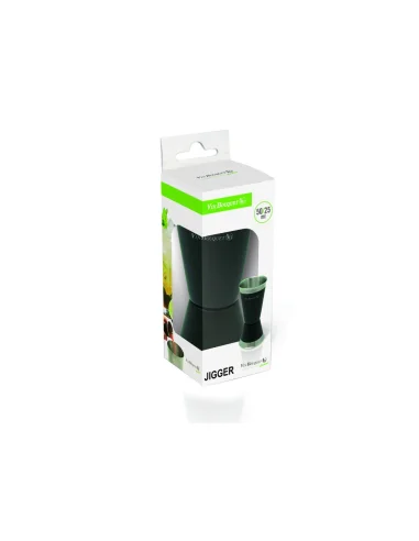 Vasito medidor negro 50/25 ml Vin Bouquet FIK 005