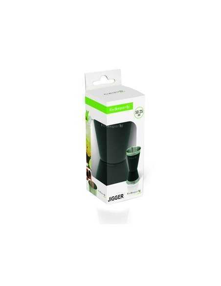 Vasito medidor negro 50/25 ml Vin Bouquet FIK 005