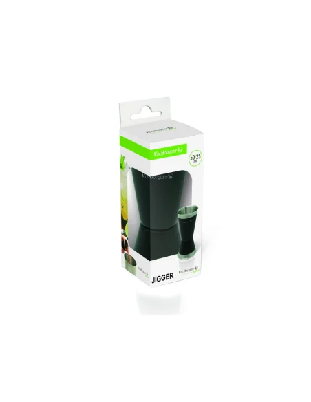 Vasito medidor negro 50/25 ml Vin Bouquet FIK 005