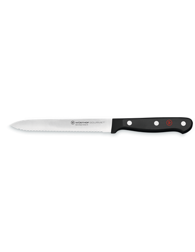 WUSTHOF Gourmet cuchillo tomate /embutido con sierra 14cm (1025046314)
