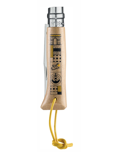 Opinel N.° 8 Tour de Francia, negro y amarillo, 2022 2