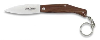 Navaja PALLES Nº000 Llavero. inox. 5 cm m/madera(01619)