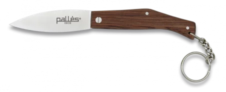Navaja PALLES Nº000 Llavero. inox. 5 cm m/madera(01619)