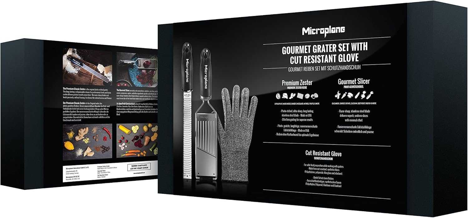 Set Microplane Gourmet