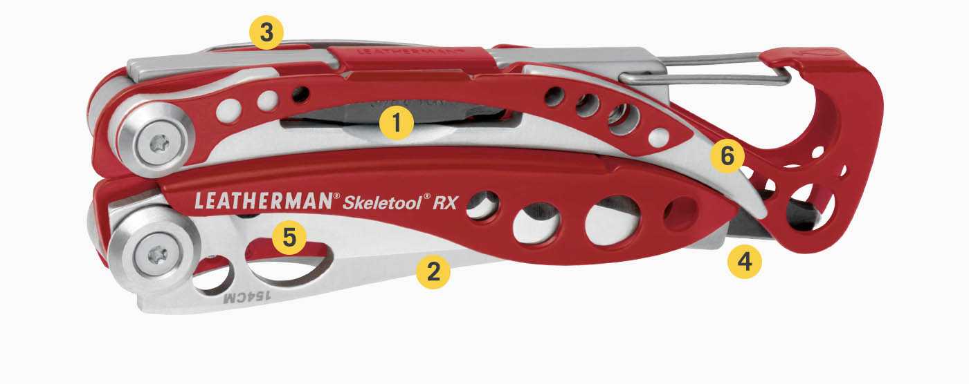 Caracteristicas Leatherman Skeletool RX